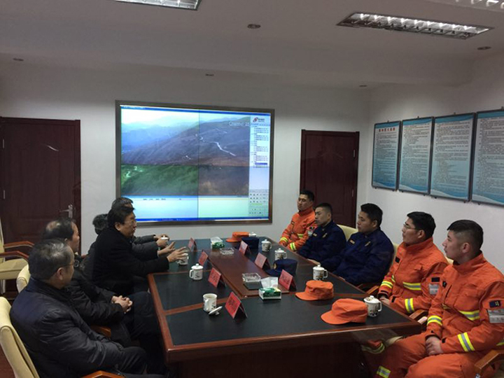 院领导慰问应急管理部森林消防局机动支队驻防