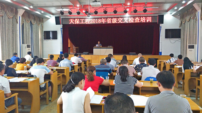 贵州省开展天保工程2018年省级复查交叉检查