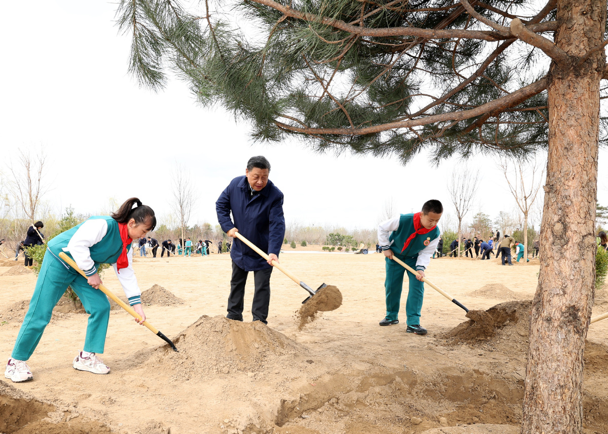 Xi calls for building green nation