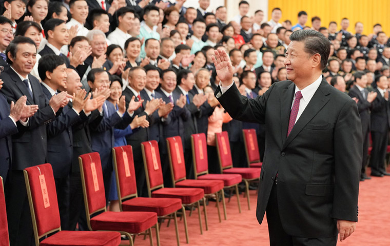 中国共产党成立100周年庆祝活动总结会议在京举行 习近平亲切会见庆祝活动筹办工作...