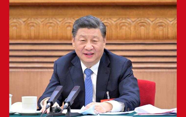习近平参加内蒙古代表团审议