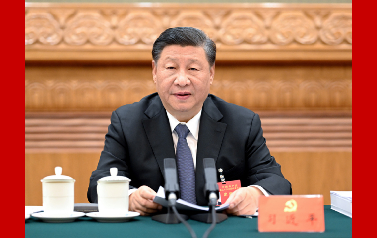 党的二十大主席团举行第二次会议 习近平主持会议