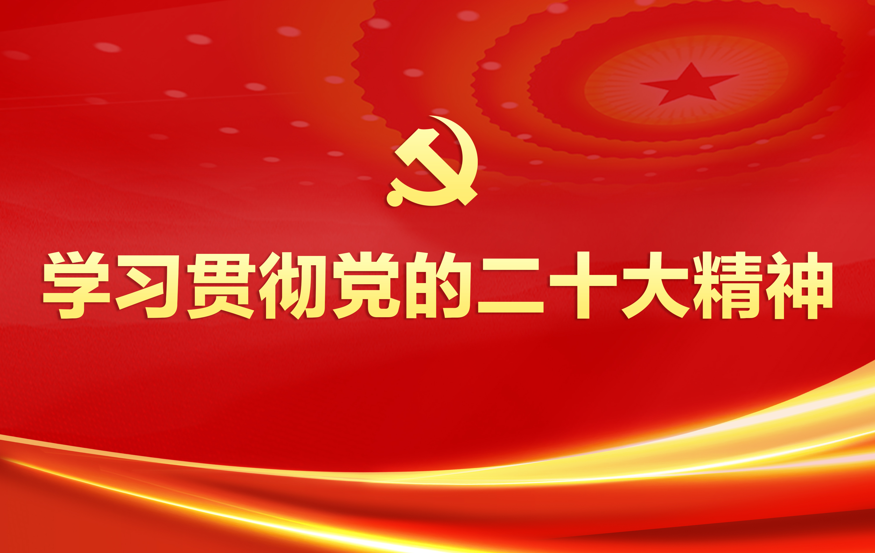 学习贯彻党的二十大精神
