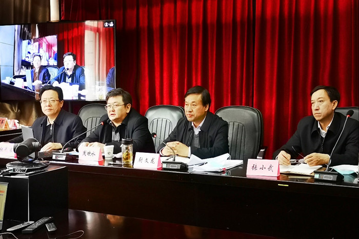 山西省政协副主席,吕梁市市委书记李正印,吕梁市副市长尉文龙,市规划