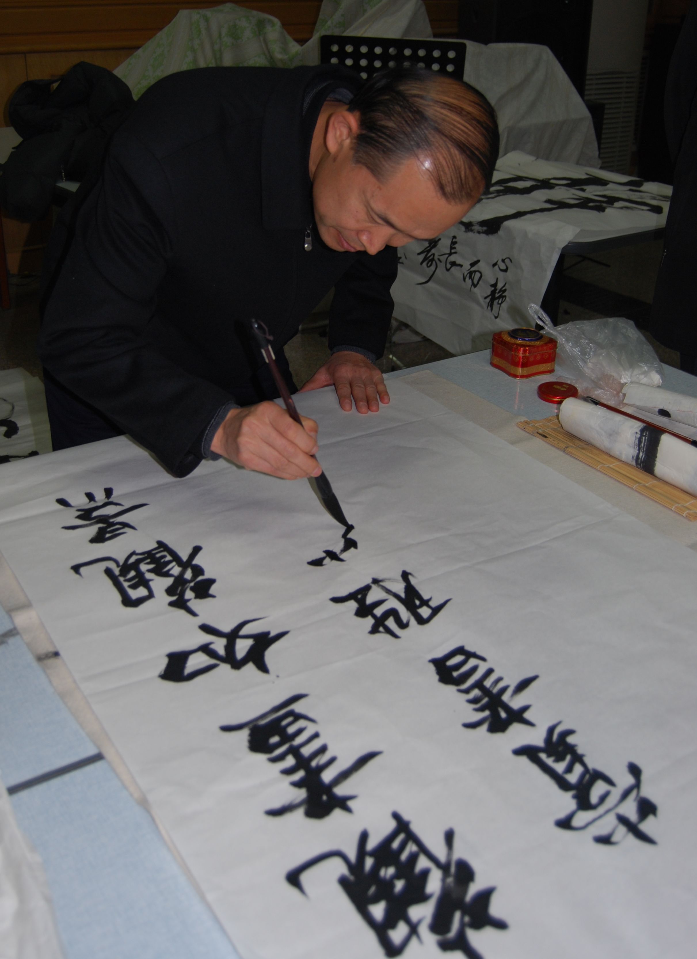 2010年老干部书法绘画学习班结业