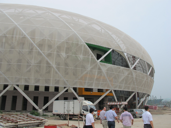 林产工业规划设计院到天津天狮集团慰问项目部