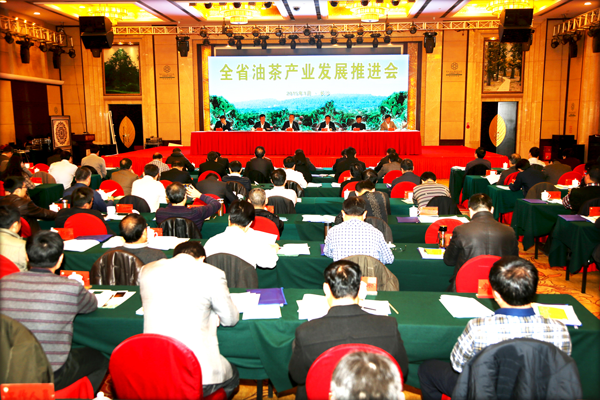 湖南省政府召开全省油茶产业发展推进会