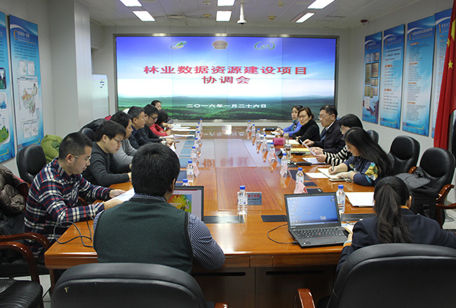 信息办积极推进林业数据资源项目建设