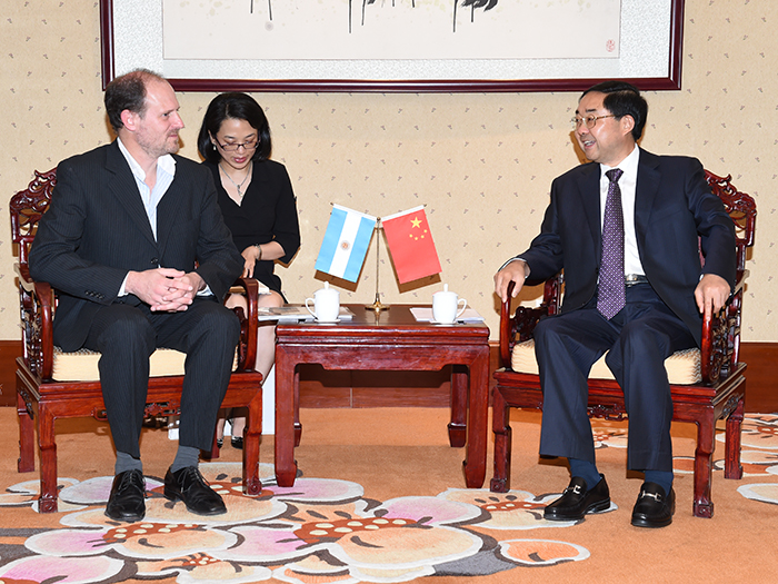 张永利会见阿根廷环境政策气候变化与可持续发