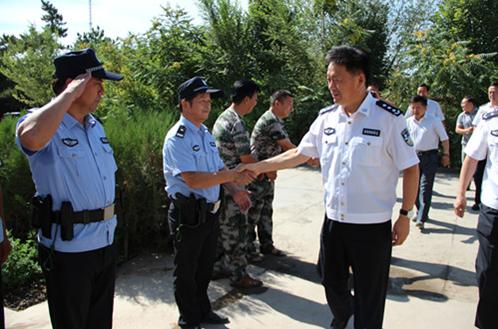 王海忠局长赴新疆吐鲁番地区鄯善县森林派出所