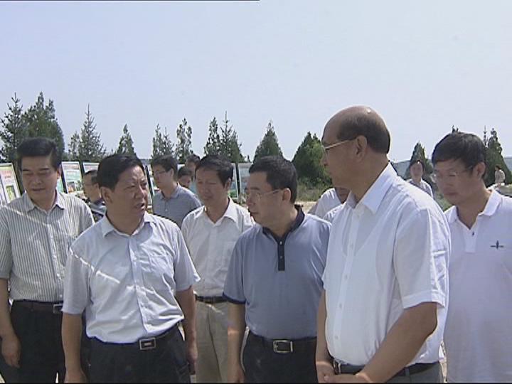 张翼院长陪同国家林业局孙扎根副局长到延安、