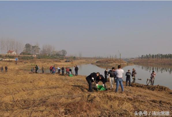 湖南常德津市监狱开展2017年冬季义务植树活